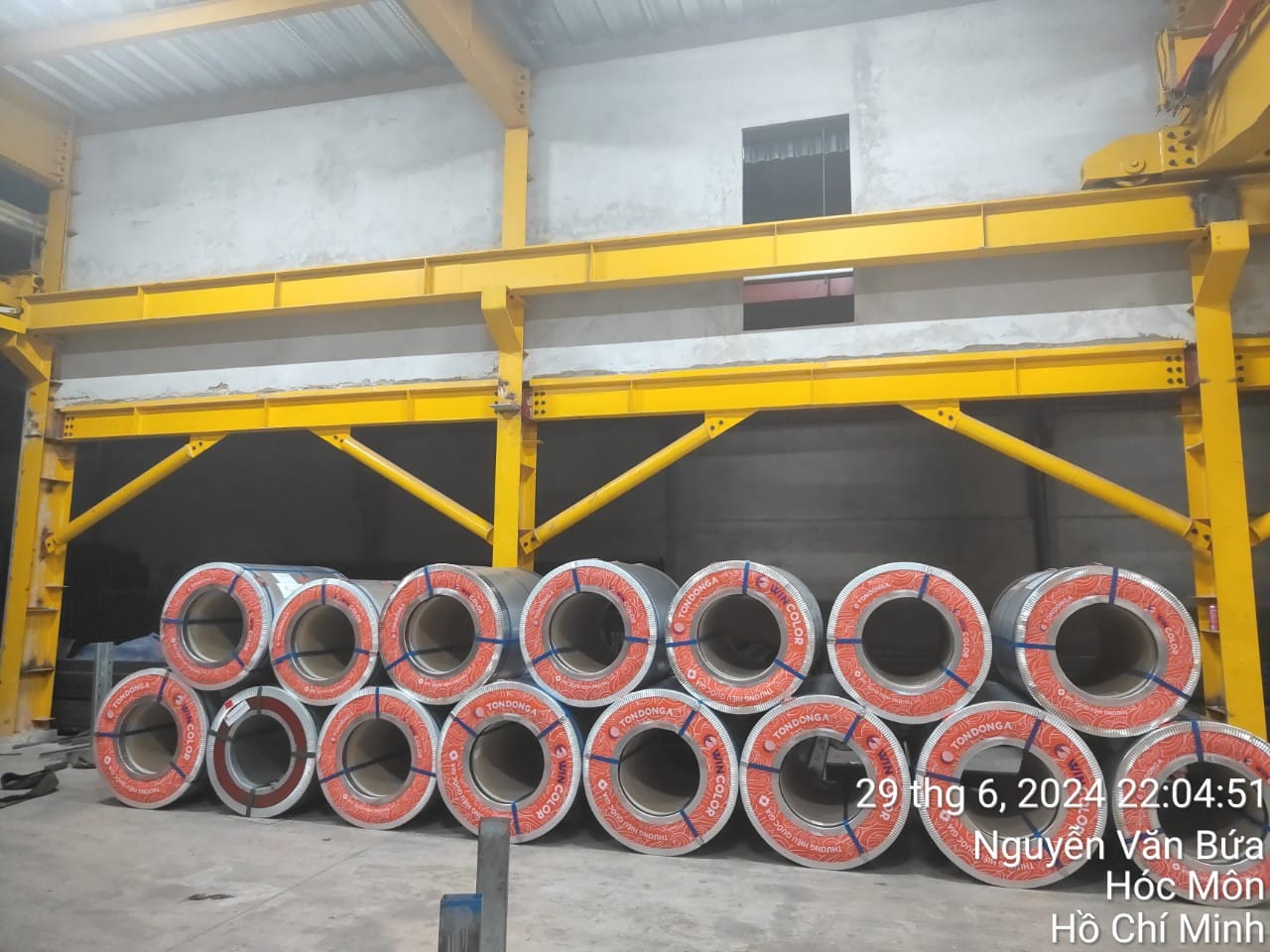 Tôn Hoa Sen tại Tôn Sàn Decking Sáng Chinh