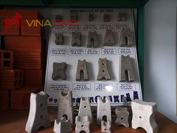 Bảng báo giá cục kê bê tông, con kê thép sàn #1